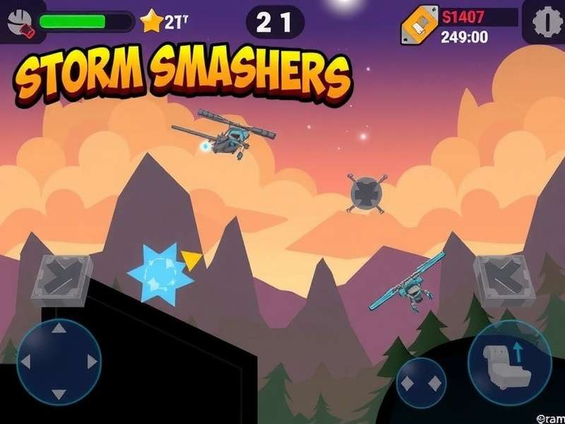 Storm Smashers Gameplay Screenshot